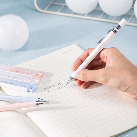 Pastel Sakura Mechanical Pencil & Pencil Leads Set - Picture 6 of 7